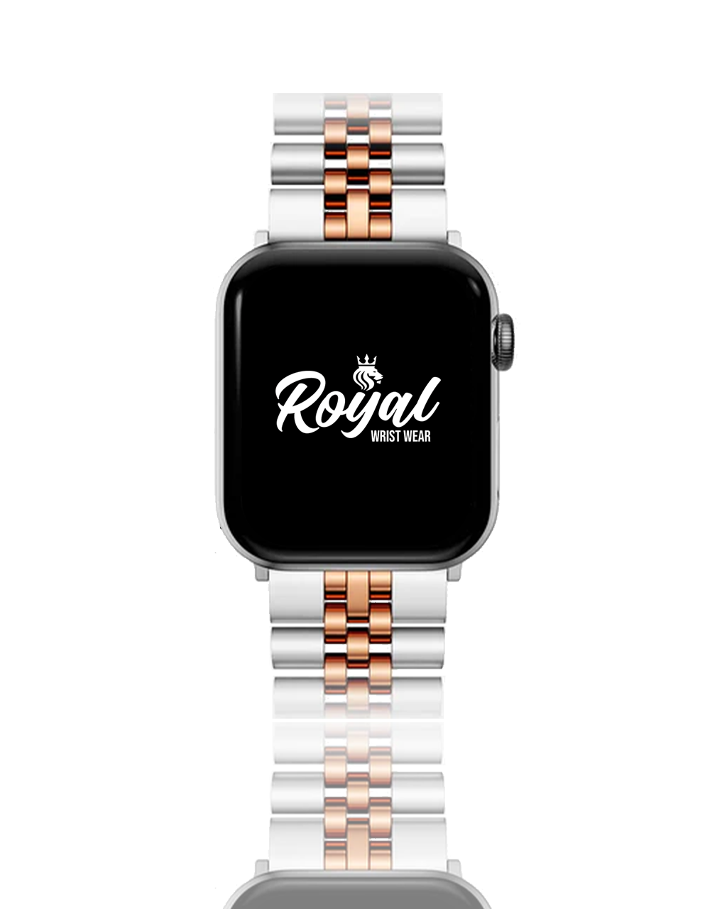 Apple Watch Band Jubilee Two Tone Rose Gold
