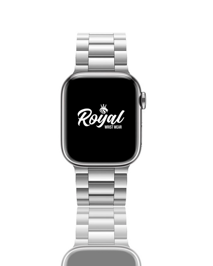 Apple Watch Band Oyster Silver